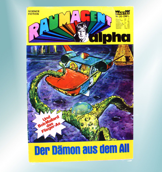 Raumagent Alpha Nr. 20 (1973) – Der Dämon aus dem All | Hoppla Stuff